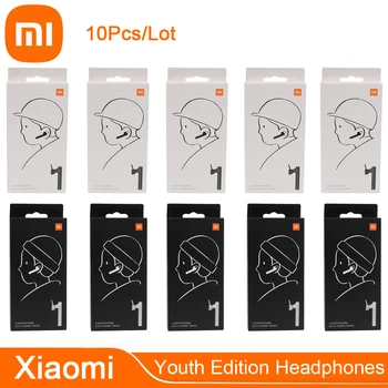 10Pcs Xiao Mládeže Edition Bluetooth Slúchadlá, Ovládanie Hlasitosti Handsfree Slúchadlá S vstavaným-in Mic Handfree Bezdrôtový Headset