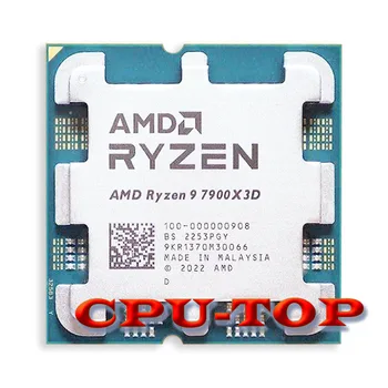 AMD Ryzen 9 7900X3D R9 7900X3D 4.4 GHz 12-Core 24-Niť CPU Procesor 5NM 128 M 100-100000909 Zásuvky AM5 Nie Ventilátor
