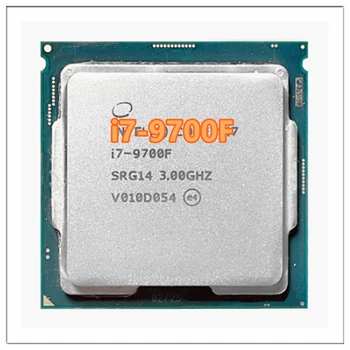 Core i7-9700F i7 9700F 3.0 GHz Používa Osem-Core Osem-Niť CPU Procesor 12M 65W PC Desktop LGA 1151