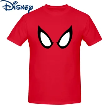 Disney Spider Oči Marvel Mužov Tričko Módne Tričká Krátky Rukáv Kolo Krku Tričká 100% Bavlna Originálne Oblečenie