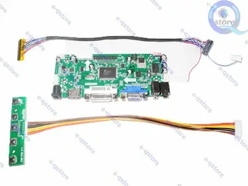 e-qstore:Zase LQ121S1LG75 800X600 Panel Raspberry Pi Monitor-Lvds Ovládač Radiča Rady urob si sám Monitor Držiak kompatibilný s HDMI VGA