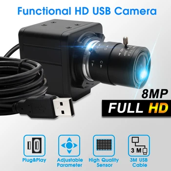 ELP IMX179 8.0 MP HD Digitálny Priemysel USB CS-mount Mikroskopom Kamera Mini Zadarmo Ovládač s high speed usb 2.0 rozhranie