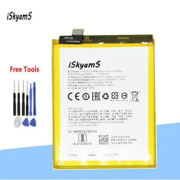 iSkyamS 1x 2910mAh BLP621 / BLP 621 Mobilný Telefón Náhradná Li-pol Batéria Pre OPPO R9s Batérie +Nástroj