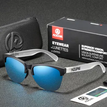 KDEAM Úplne Nové pánske Polarizované Sunglasse TR90 Materiál, Športové Semi-bez obrúčok Módne Slnečné Okuliare Rybárske Ultralight Okuliare UV400