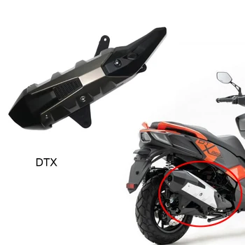Nové DTX360 Motocykel Originálne Príslušenstvo Výfukové potrubie zahŕňa Šál zahŕňa Anti-Obarenie Kryt Pre KYMCO DTX 360 360DTX DTX 360