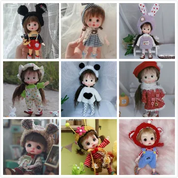 OB11 Hliny bábika Ručné prispôsobenie bábiky predávajú oblečenie a parochňu