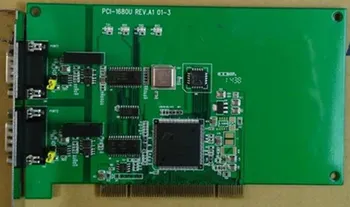 PCI-1680U Dual port MÔŽE univerzálny PCI bus komunikácia karty
