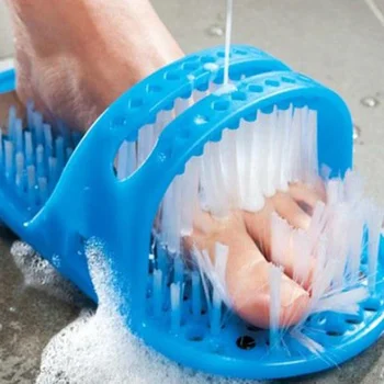 Plastové Odstrániť Odumreté Masážne Papuče Foot Care Čistiaci Kúpeľná Vaňa Práčky Obuvi Štetcom Domácnosti Kúpeľňa Nástroj Cleaner