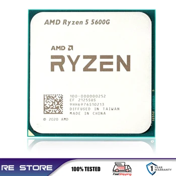 Používa Ryzen 5 R5 5600G 3.9 GHz Six-Core Dvanásť-Niť 65W CPU Procesor L3=16M Socket LGA AM4 B550M B550 Doska