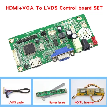 Pre LTM170W1 1280*768 Disku Rady Držiak kompatibilný s HDMI Na LVDS Displeji riadiacej Dosky 4CCFL 30Pin 2 8 bit Kábel