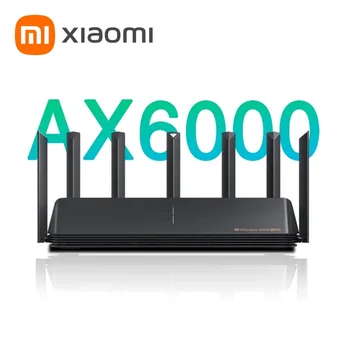 Pôvodný Xiao AX6000 AIoT Router 6000Mbs WiFi6 VPN 512 MB CPU Qualcomm Oka Repeater Externý Signál Siete Zosilňovač Mi Domov
