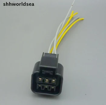 shhworldsea 1/2/10/50/100ks auta automobilových svetlometov 6p konektor PB625-06027