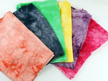 Tie-dye Rayon Challis Textílie Tenké, Mäkké a Dýchať Textílie DIY Šitie Dressmaking Predáva Dvore