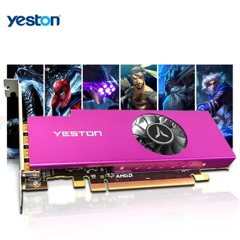 Yeston Radeon R7 350 GPU 4GB GDDR5 128bit Hranie Stolného počítača PC Grafickej Karty podpora Mini DP X4 použiť súčasne