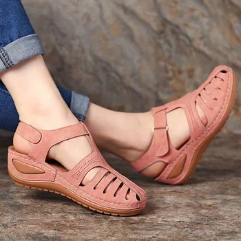 Ženy, Sandále, Topánky Žena Plus Veľkosť 44 Podpätky Sandále Pre Kliny Chaussure Femme Bežné Gladiator Platforma Topánky Talon